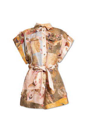 オールインワン・サロペット ZIMMERMANN Woman Jumpsuits Multicolor 4235YSS253 SPLI Zimmermann Floral print jumpsuit | Women's Clothing | Vitkac